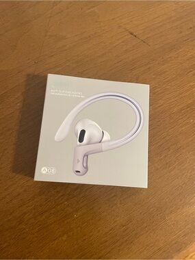 Anti-Slip Ear Hooks for AirPods Pro - white